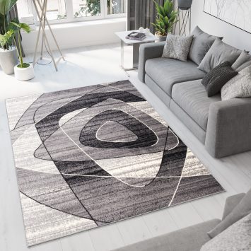 Vloerkleed Dream Geometrisch Grijs Driehoeken