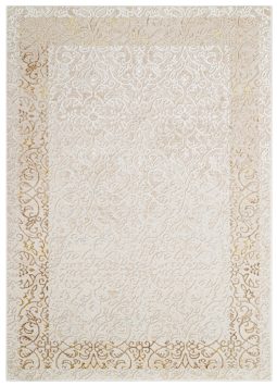 Vloerkleed Ares Creme Bruin Ornamenten Vintage