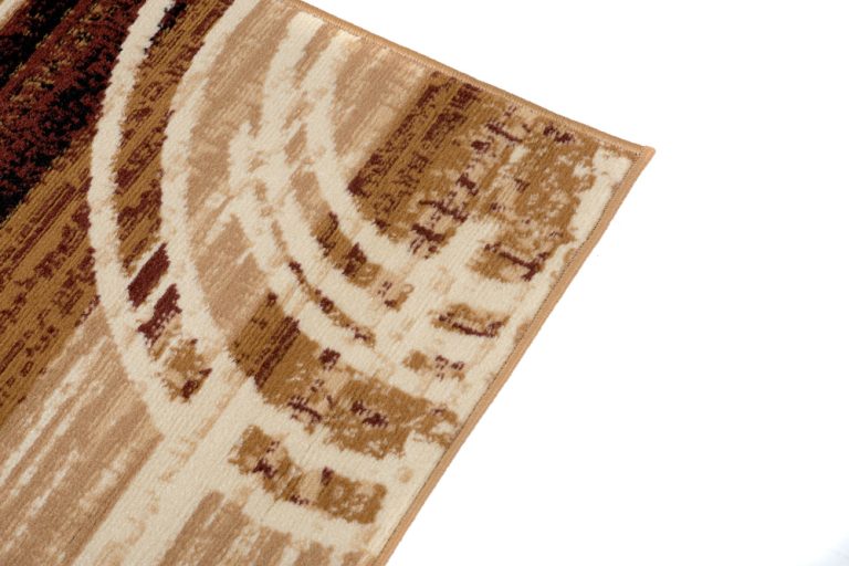 Vloerkleed Dream Abstract Beige Bruin Cirkels