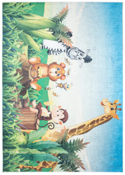 Vloerkleed Emma Antislip Wasbaar Safari Gras
