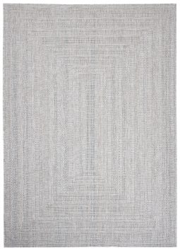 Vloerkleed Melissa Grijs Melange Geometrisch Indoor Outdoor