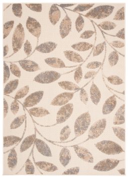 Buitenkleed Patio Creme Beige Bladeren