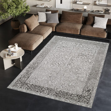 Vloerkleed Ares Grijs Ornamenten Vintage