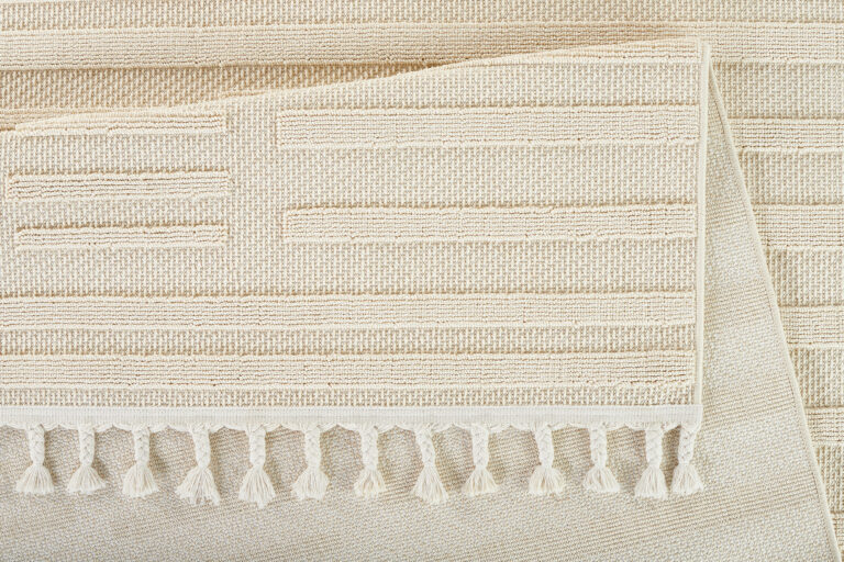 Vloerkleed Outdoor Rio Loop Creme Strepen