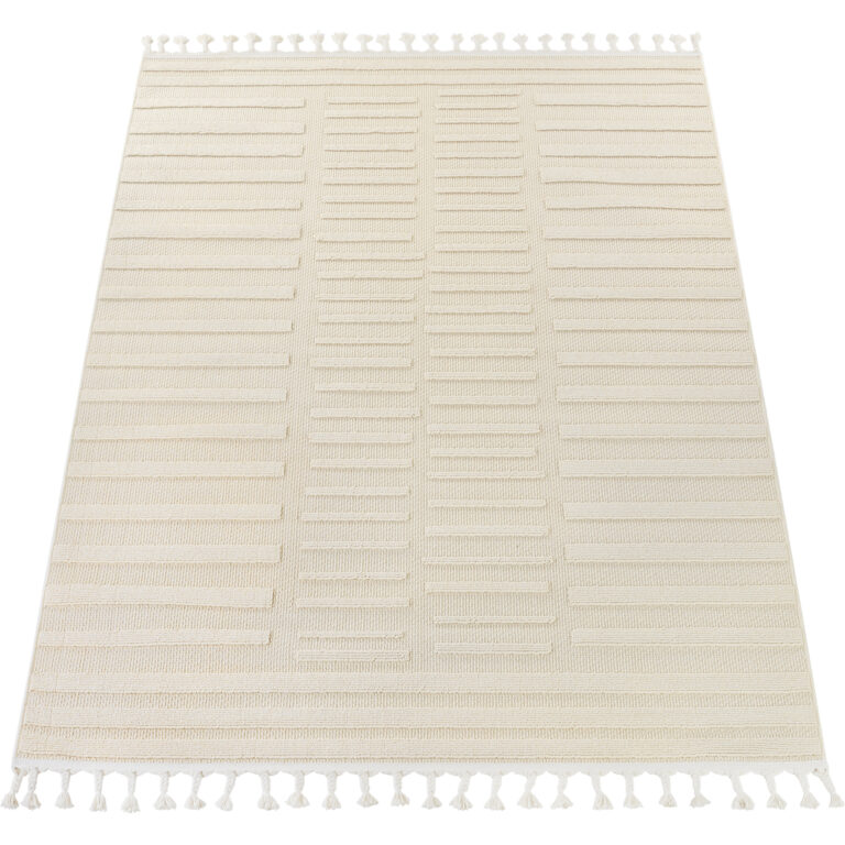 Vloerkleed Outdoor Rio Loop Creme Strepen