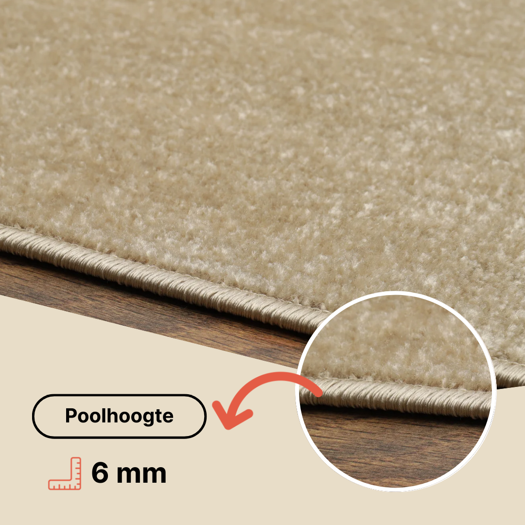 Vloerkleed Mono Rond Indoor Outdoor Groen